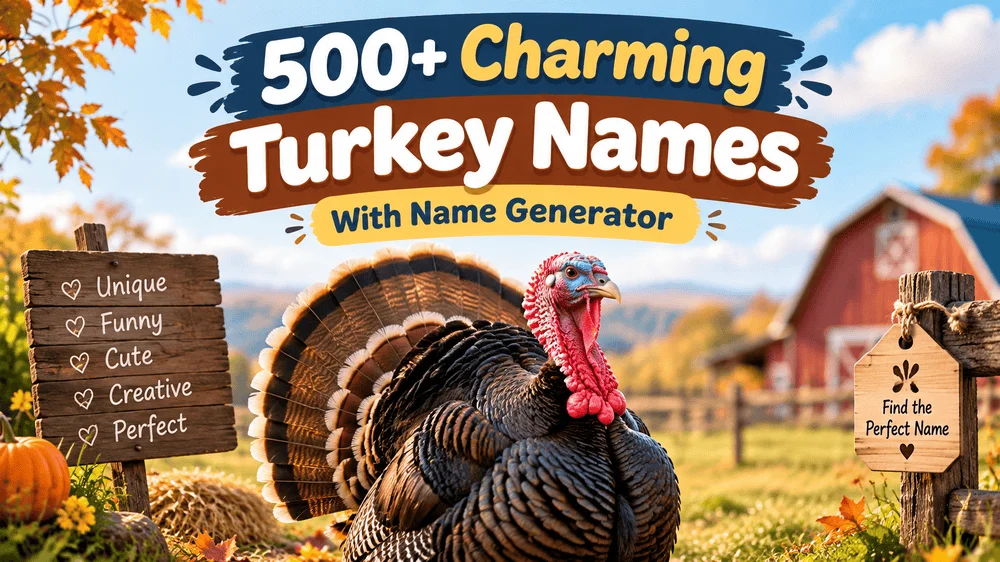 charming-turkey-names-name-generator