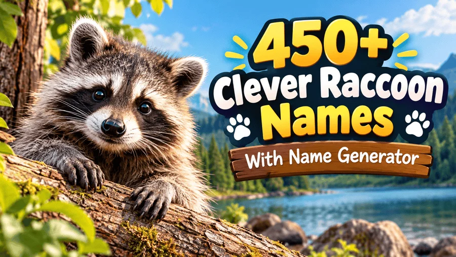 clever-raccoon-names-name-generator