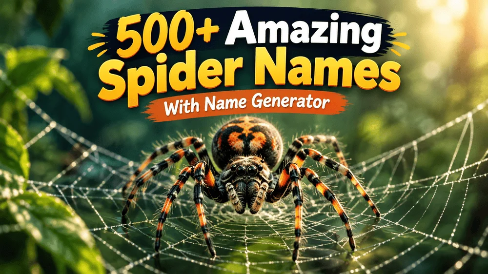 amazing-spider-names-name-generator