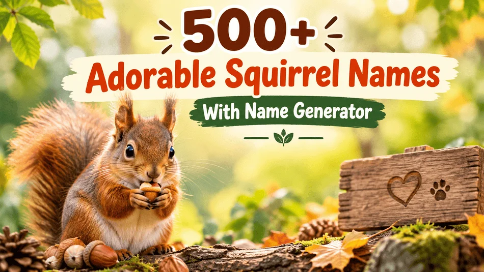 adorable-squirrel-names-name-generator